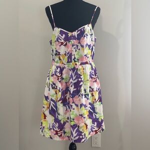 J. Crew 12 Floral Spaghetti Strap Dress w Pockets‎ 590